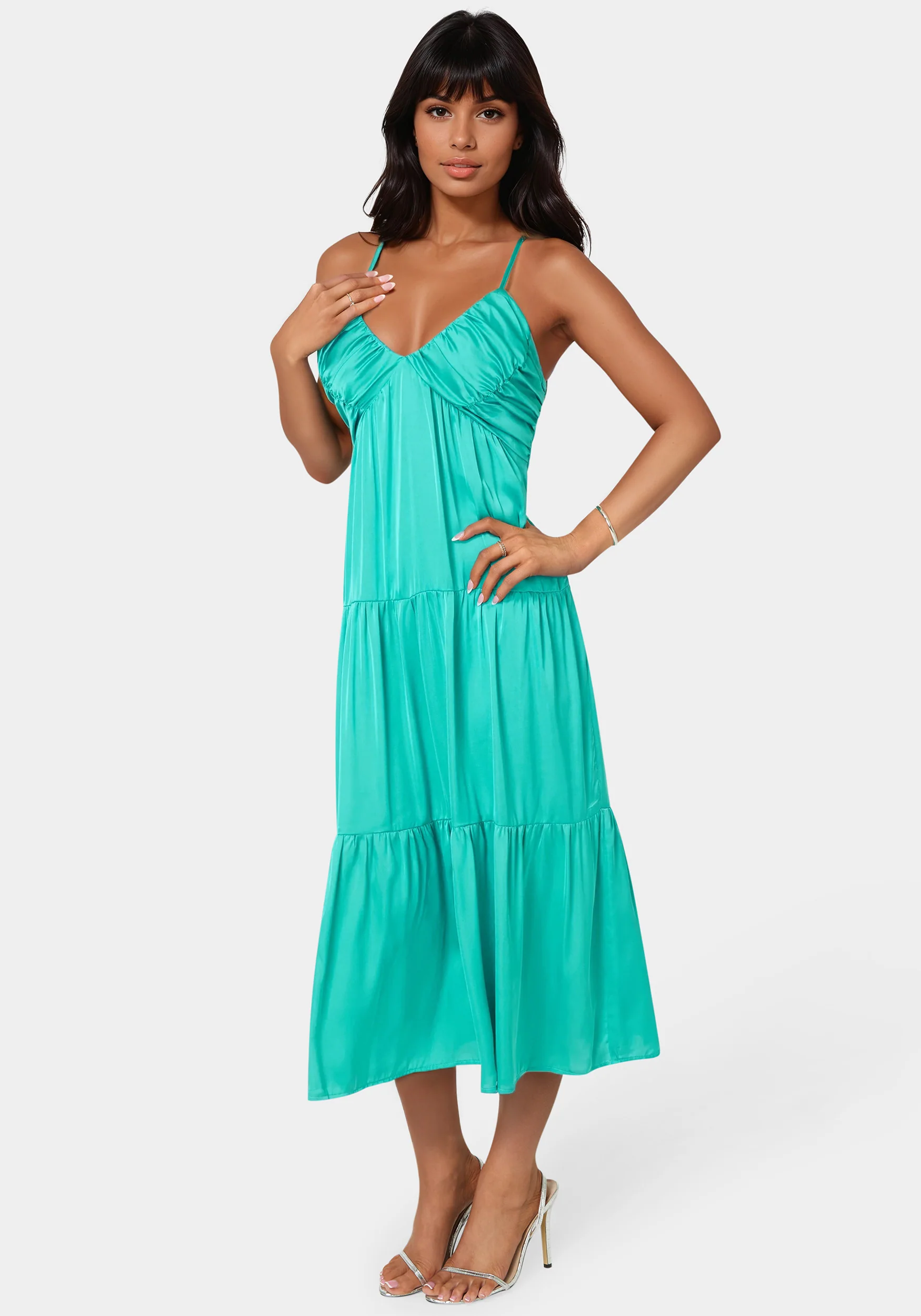Image of Tiered Maxi Sundress