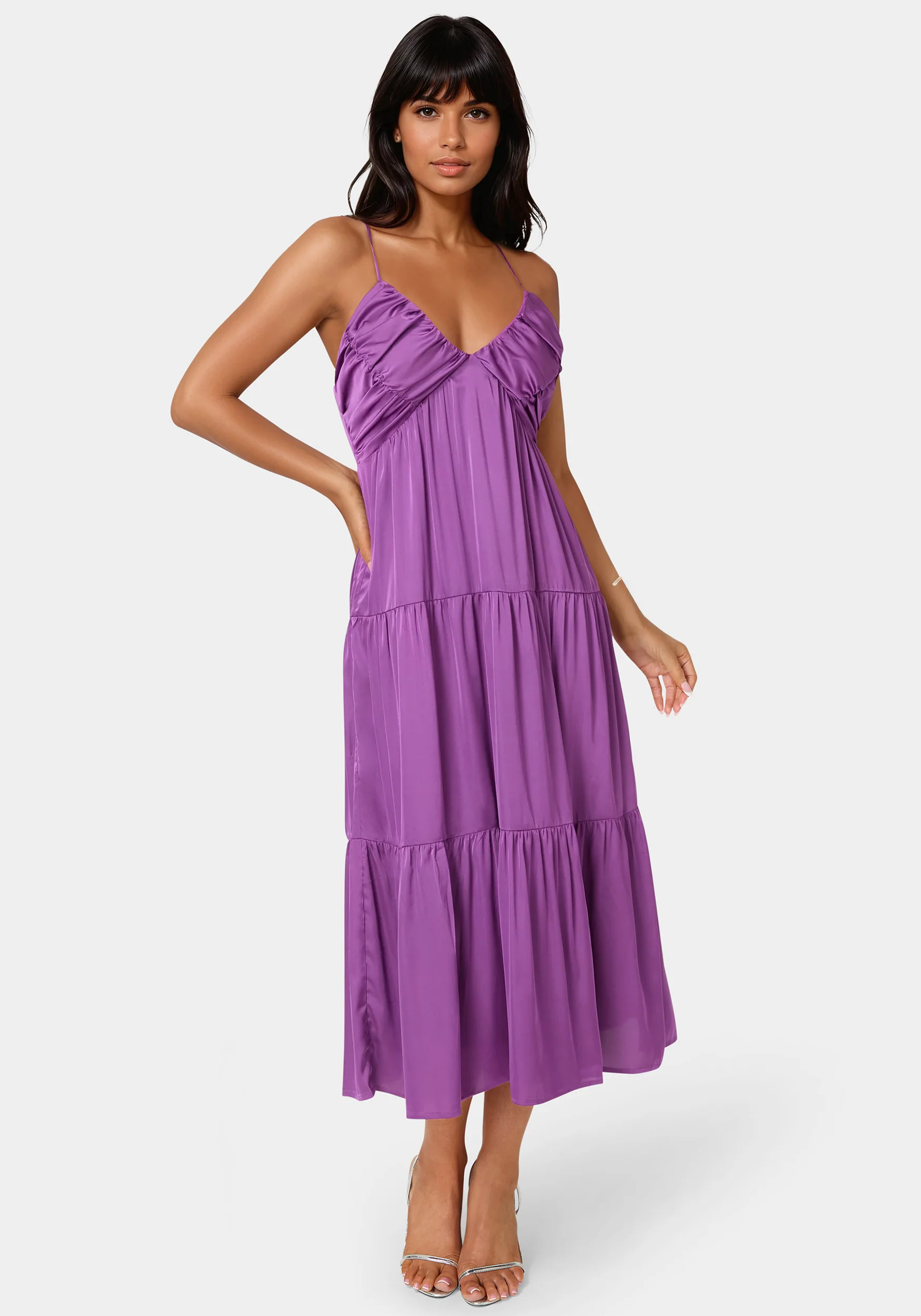 Image of Tiered Maxi Sundress