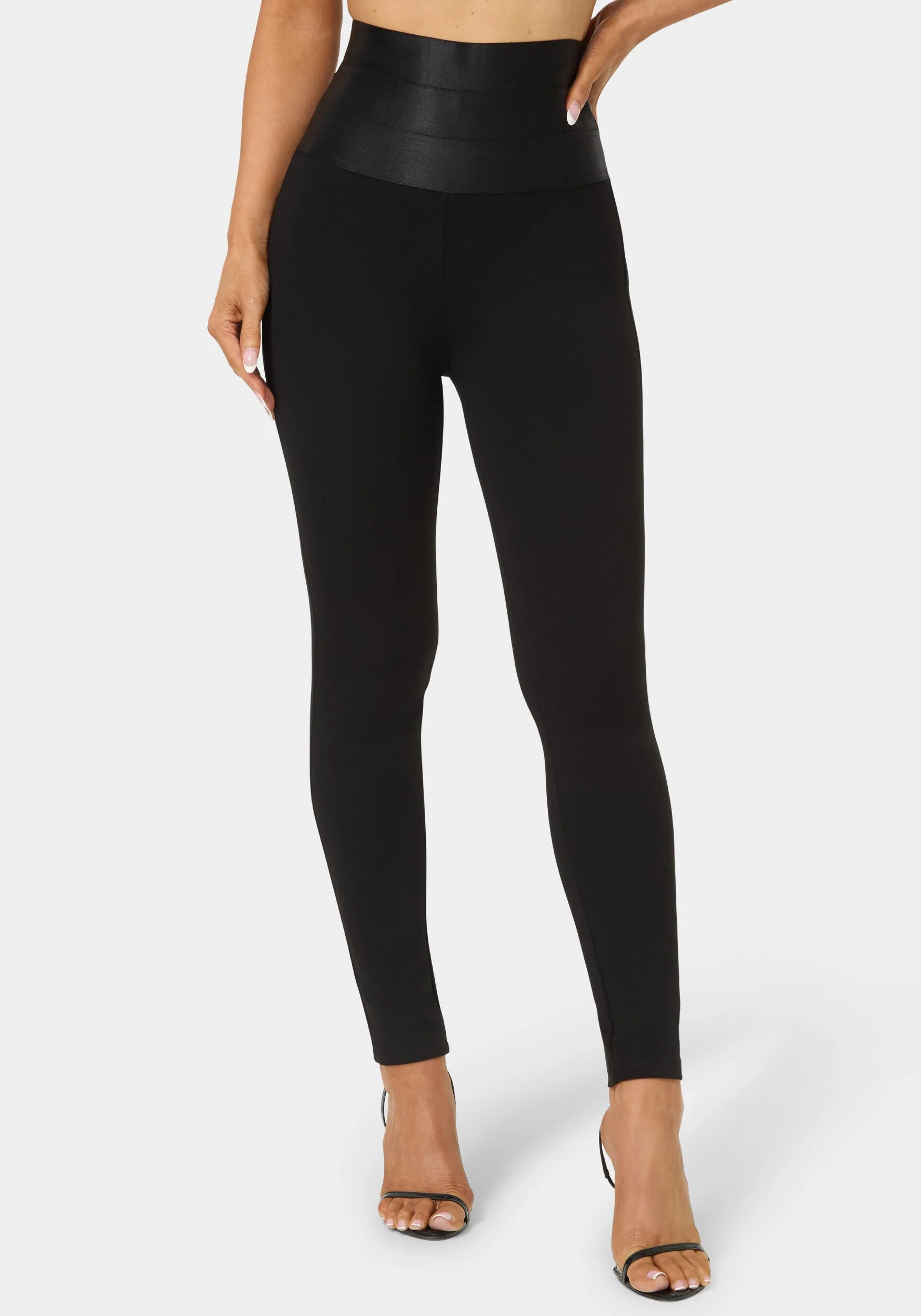 Image of Satiny High Waist Leggings