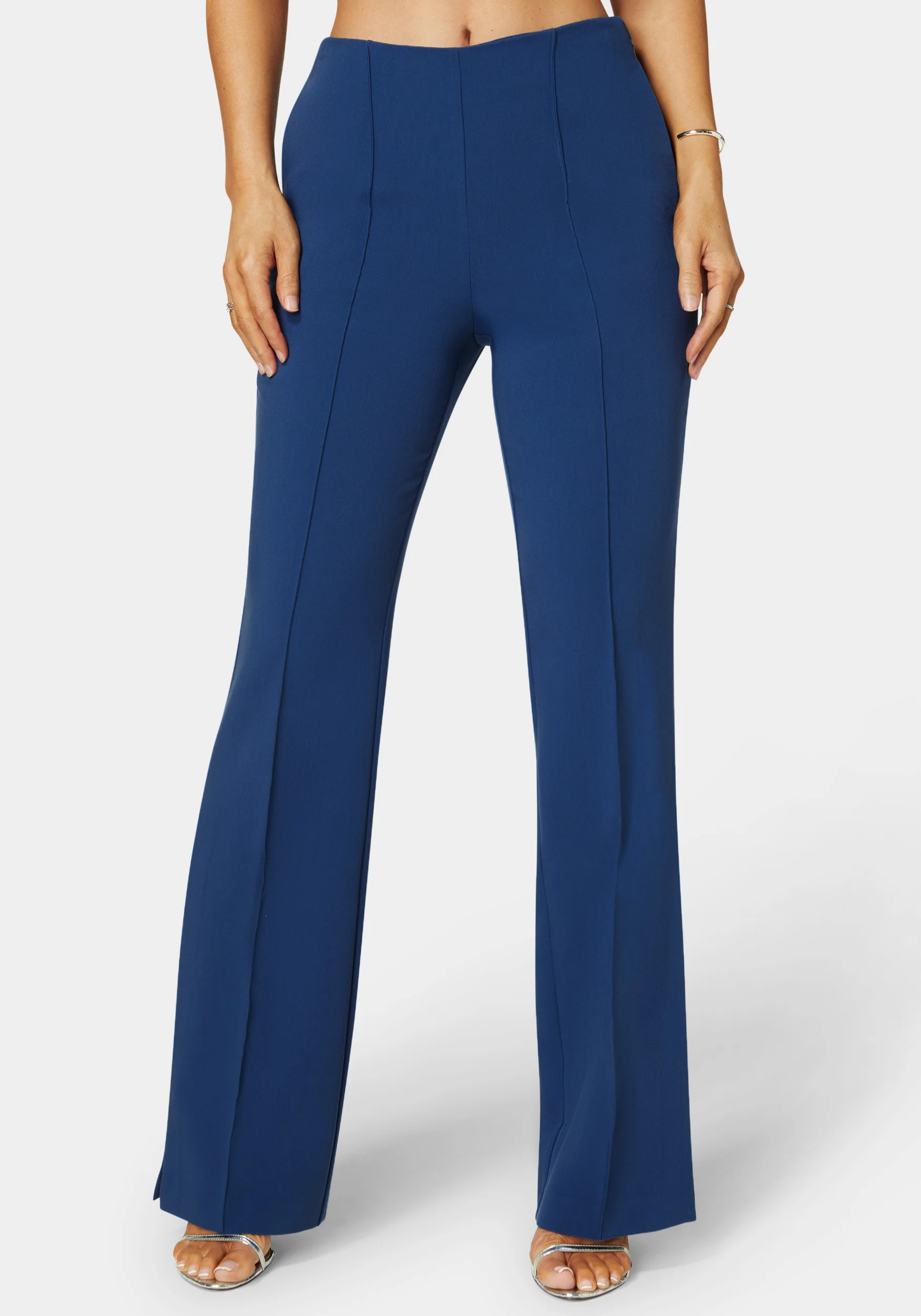 Image of High Waist Tailored Straight Leg Pant