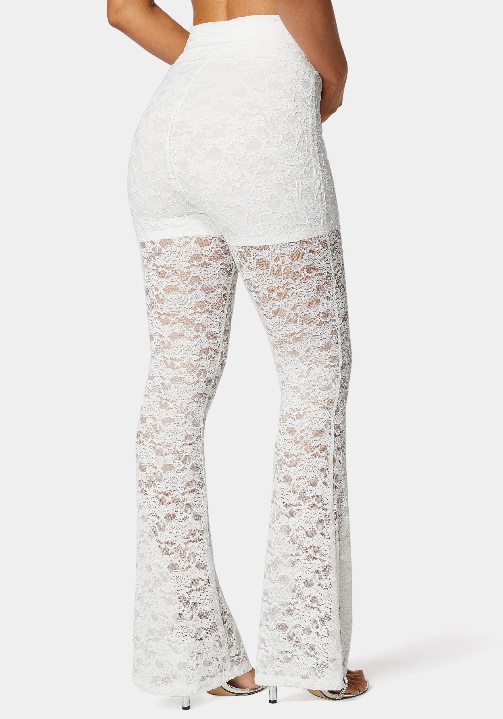 Image of Flared Lace Pant