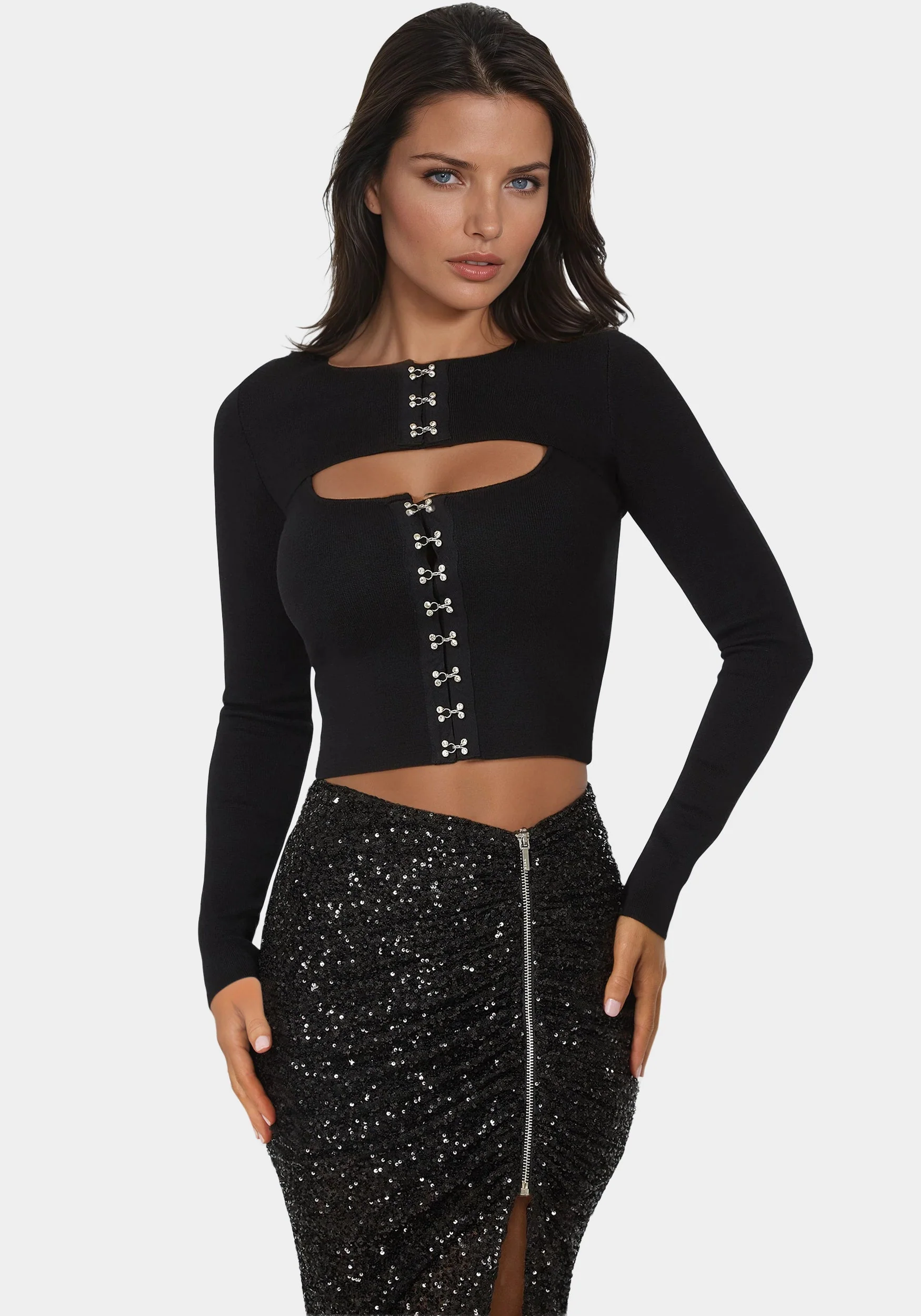 Image of Two Pieces Sweater Top