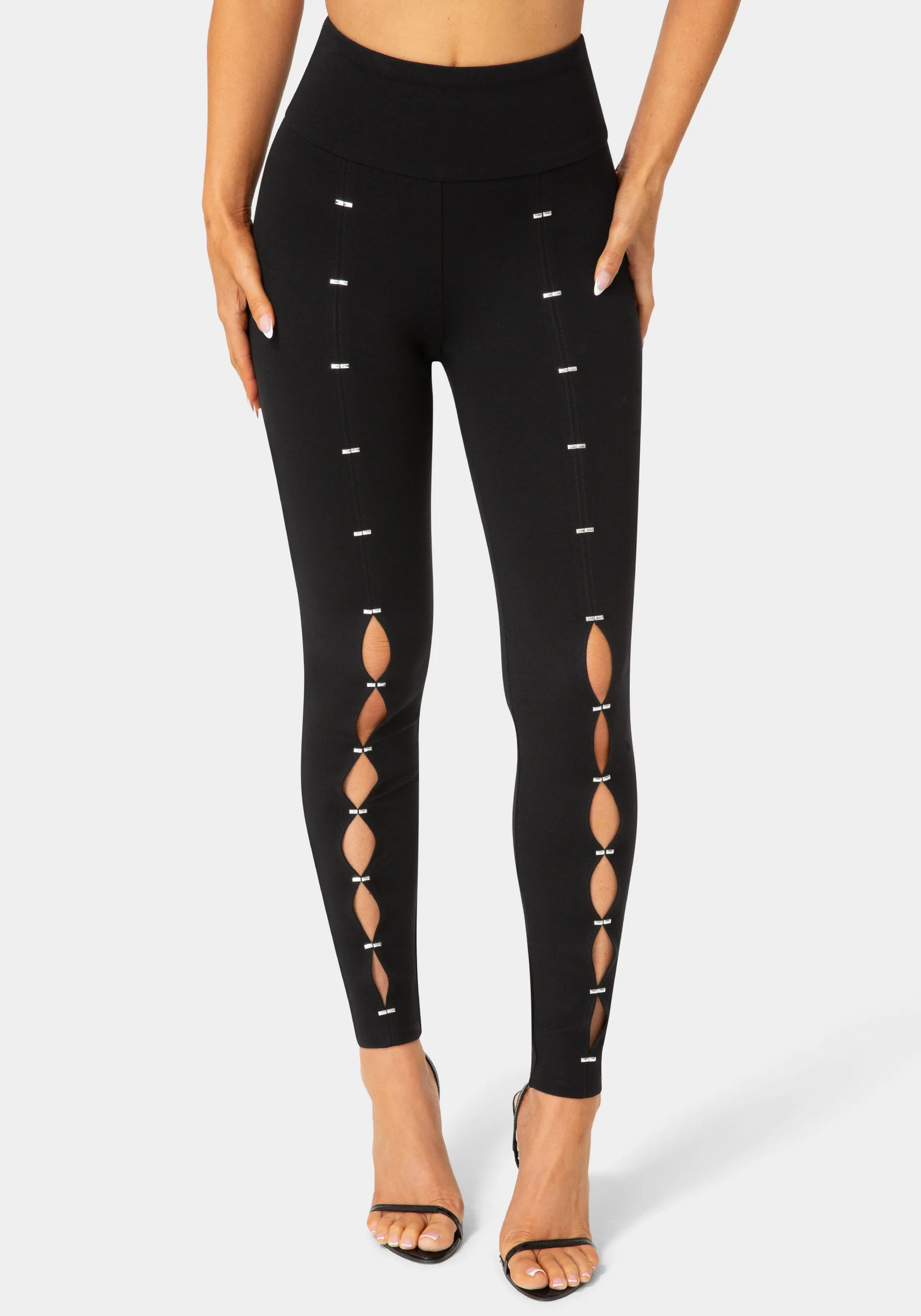 Image of Ladies Knit Leggings