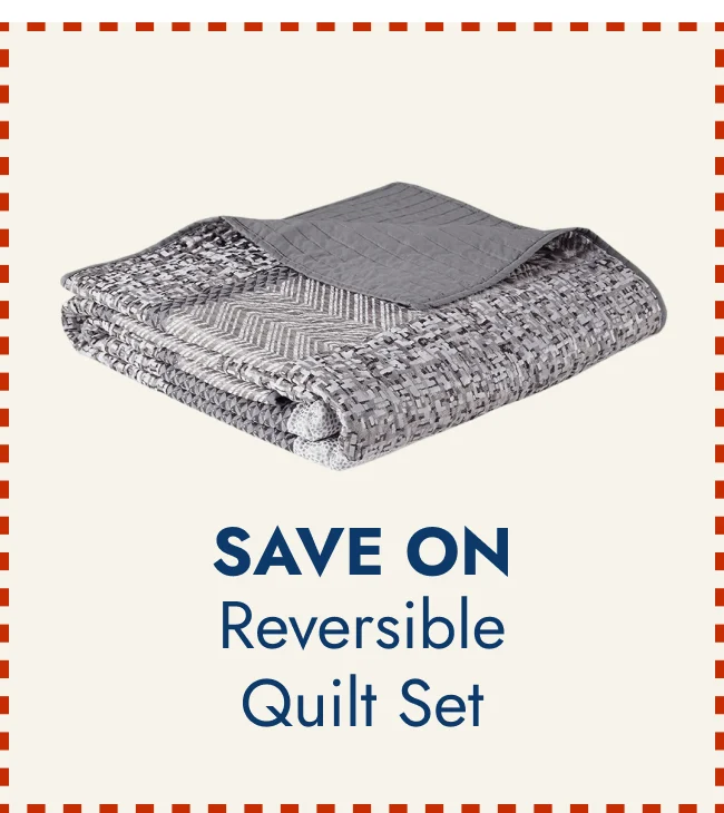 Madison Park Melody 6 Piece Reversible Jacquard Quilt Set with Throw Pillows