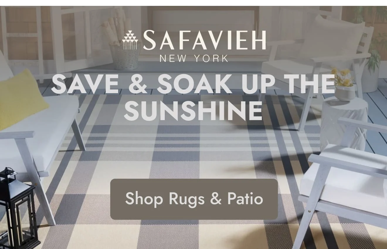 Safavieh: Patio & Rug Summer Deals