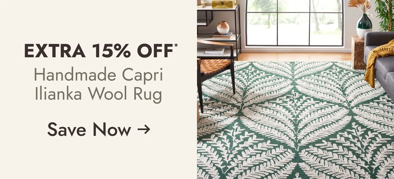 Handmade Capri Ilianka Wool Rug