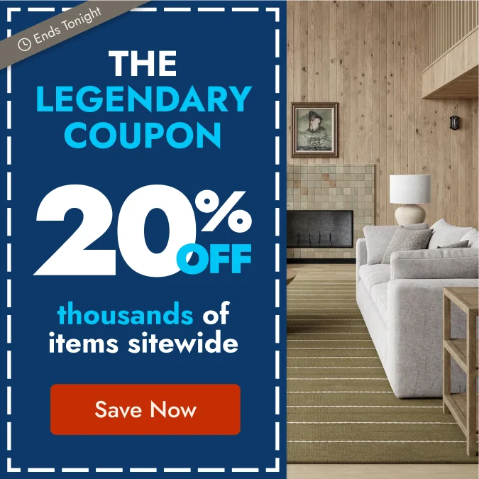 The Legendary Coupon Ends Tonight