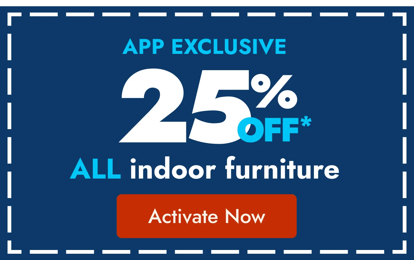 25% off furniture