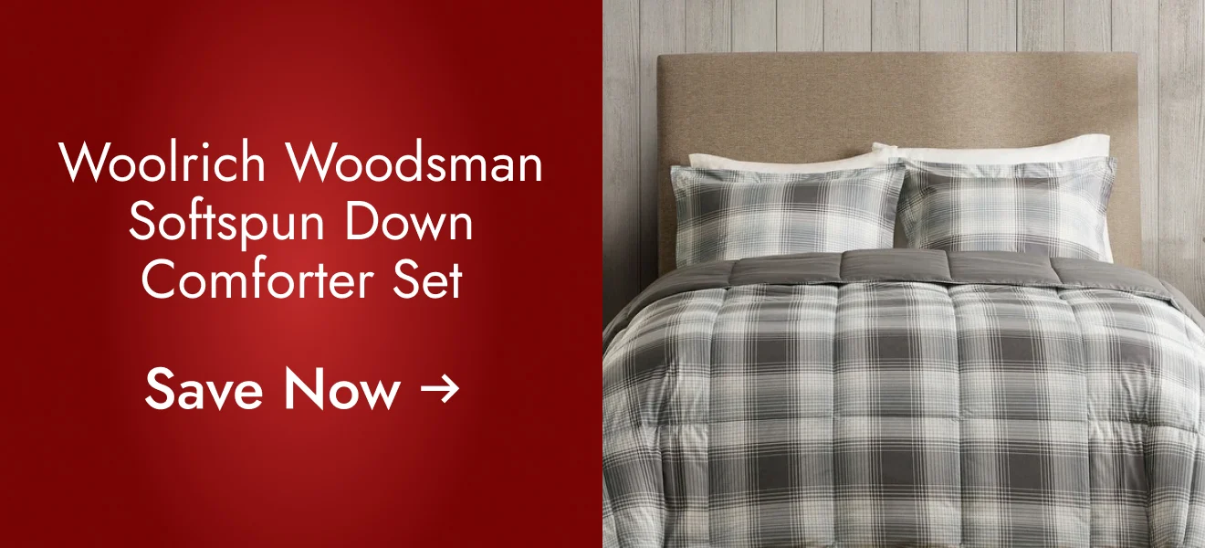 Woolrich Woodsman Softspun Down Alternative Comforter Set