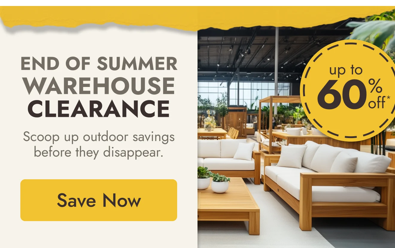 End of Summer Warehouse Clearance