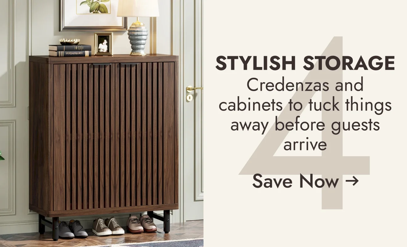 Storage that hides the mess
