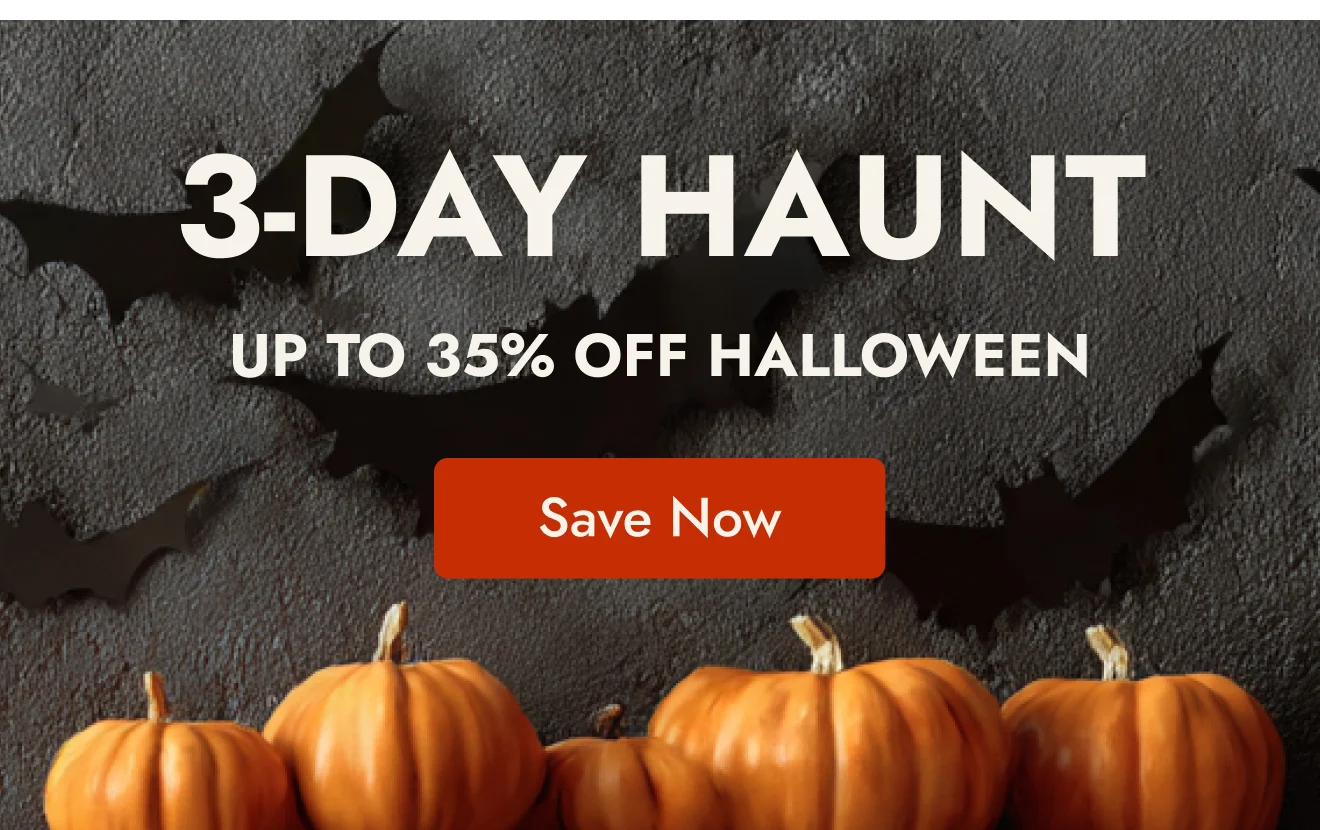 Up to 35% off Halloween