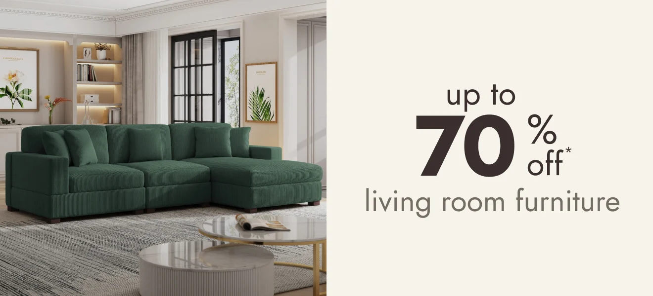 Living Room Furniture up to 70% off