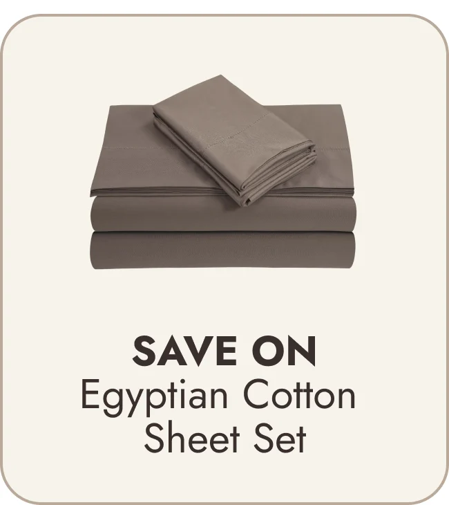 Egyptian Cotton 800 Thread Count Deep Pocket Bed Sheet Set