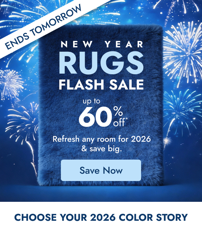 Up to 60% off rugs