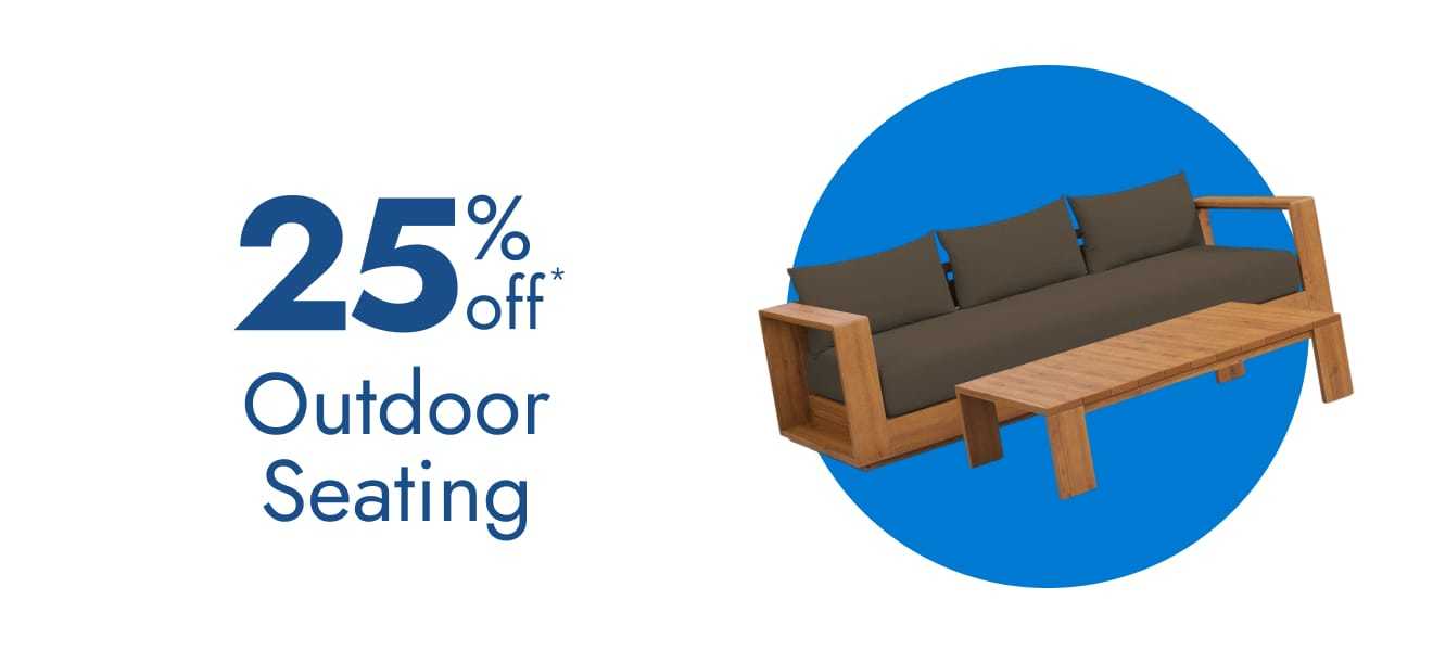 Outdoor seating