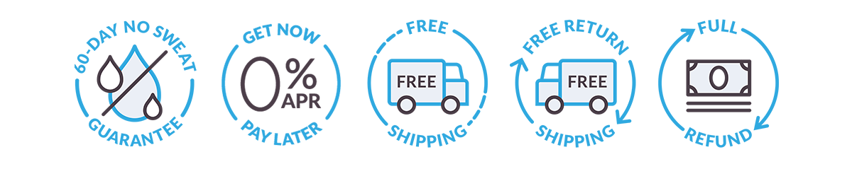 Shop risk-free, with free shipping and returns!