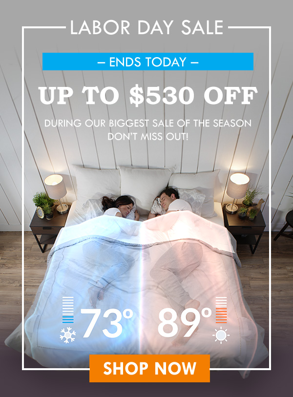 Labor Day Sale ends Monday. Up to $530 during our biggest sale of the season. Don't miss out! Shop now.