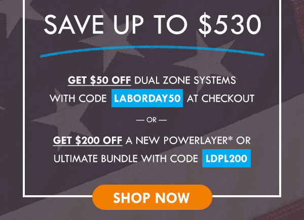 Labor Day Sale extended. Up to $530 during our biggest sale of the season. Don't miss out! Shop now.