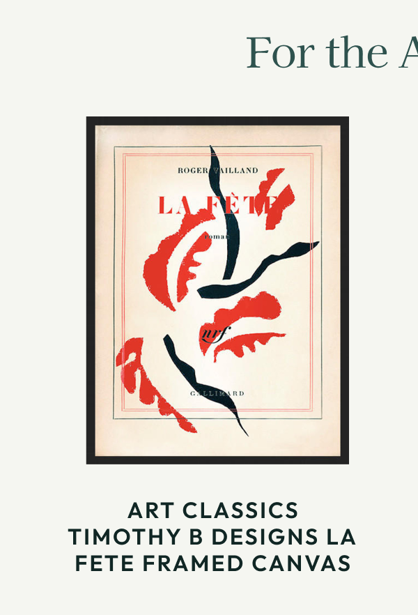 Art Classics Timothy B Designs La Fete Framed Canvas