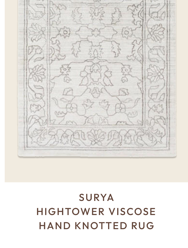 Surya Hightower Viscose Hand Knotted Rug
