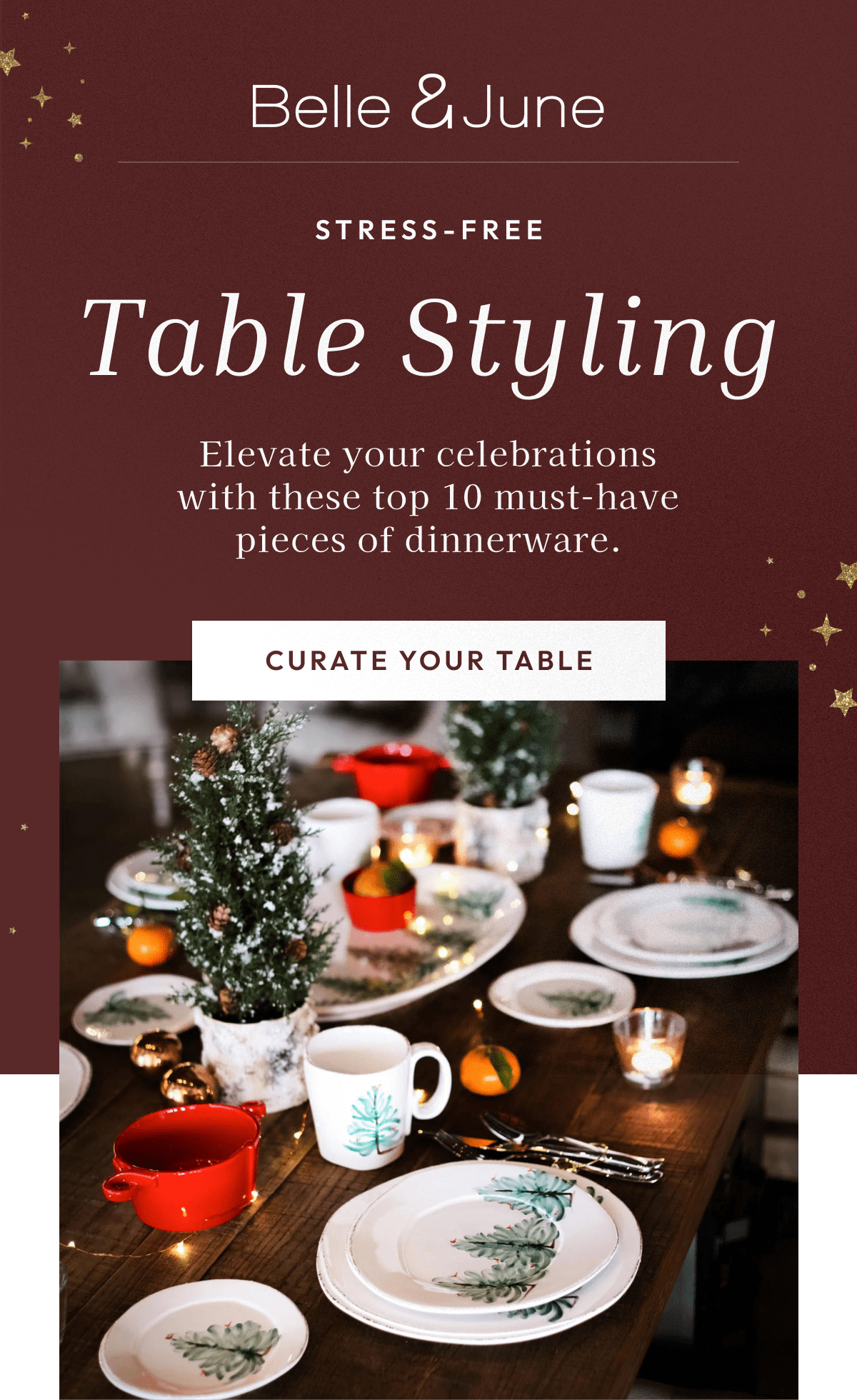 STRESS-FREE TABLE STYLING