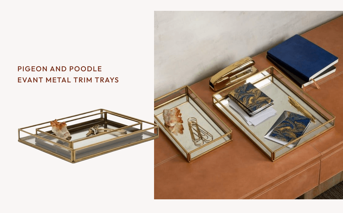 Evant Metal Trim Trays