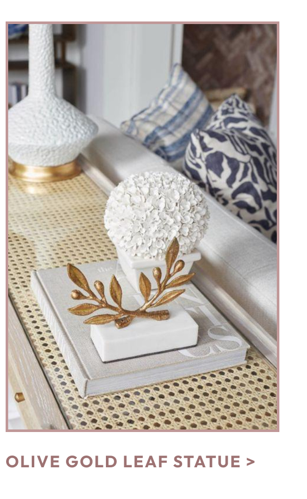 Olive Gold Leaf Statue