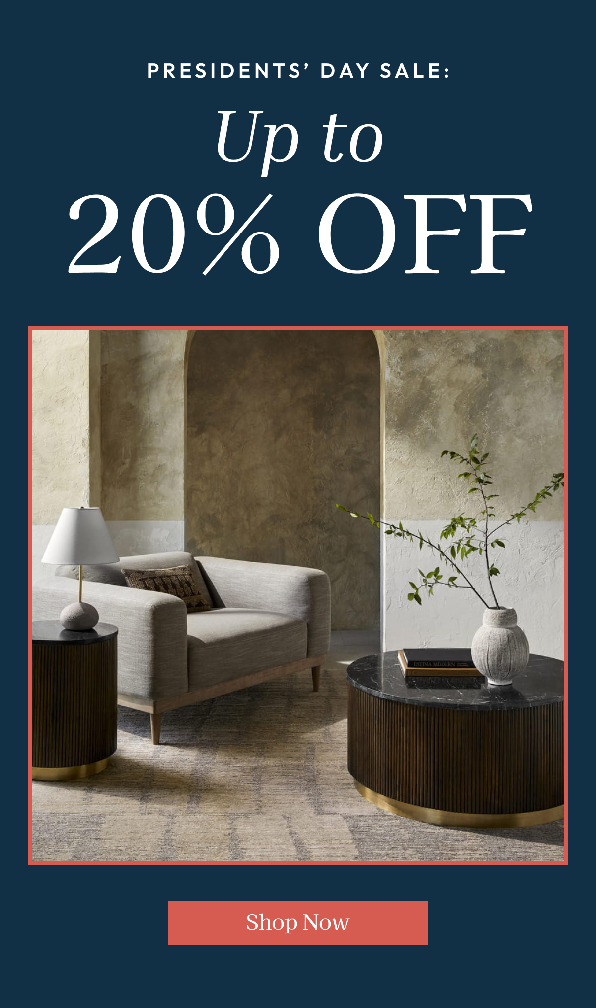 Presidents’ Day Sale: Up to 20% Off