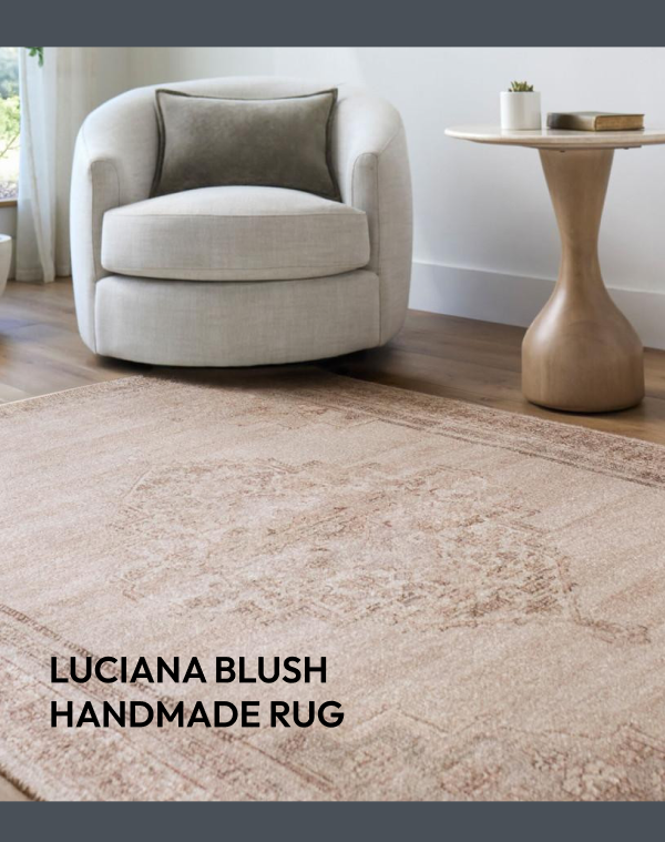 Luciana Blush Handmade Rug
