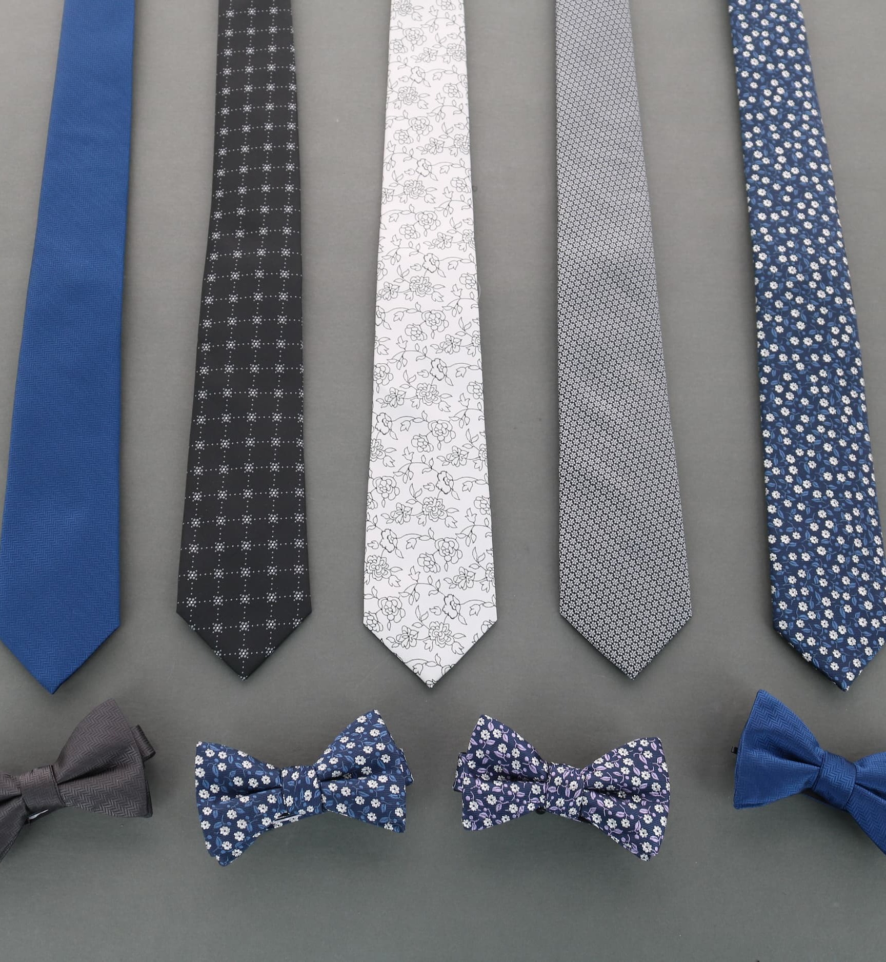 Men's neckties and bow ties