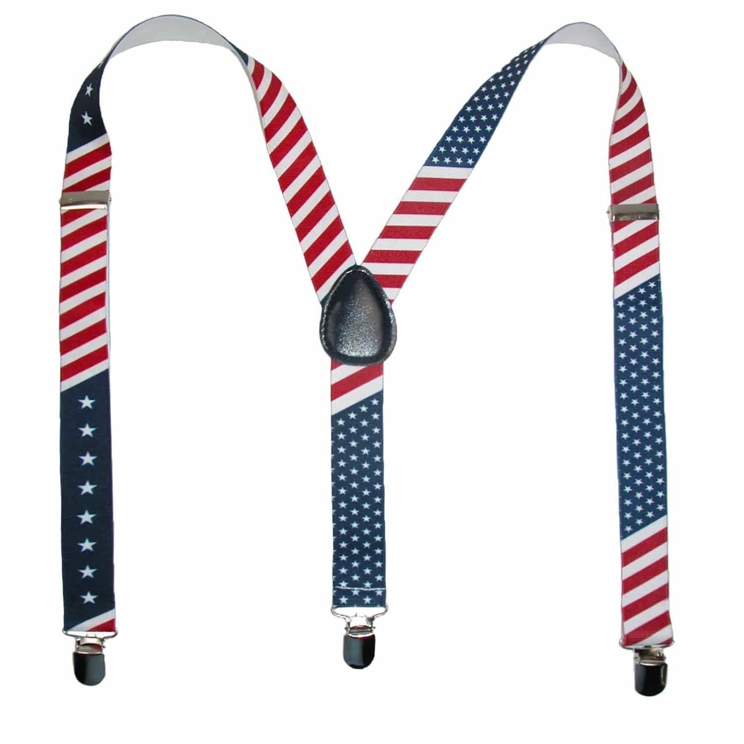 Image of Elastic Stars and Stripes Suspenders
