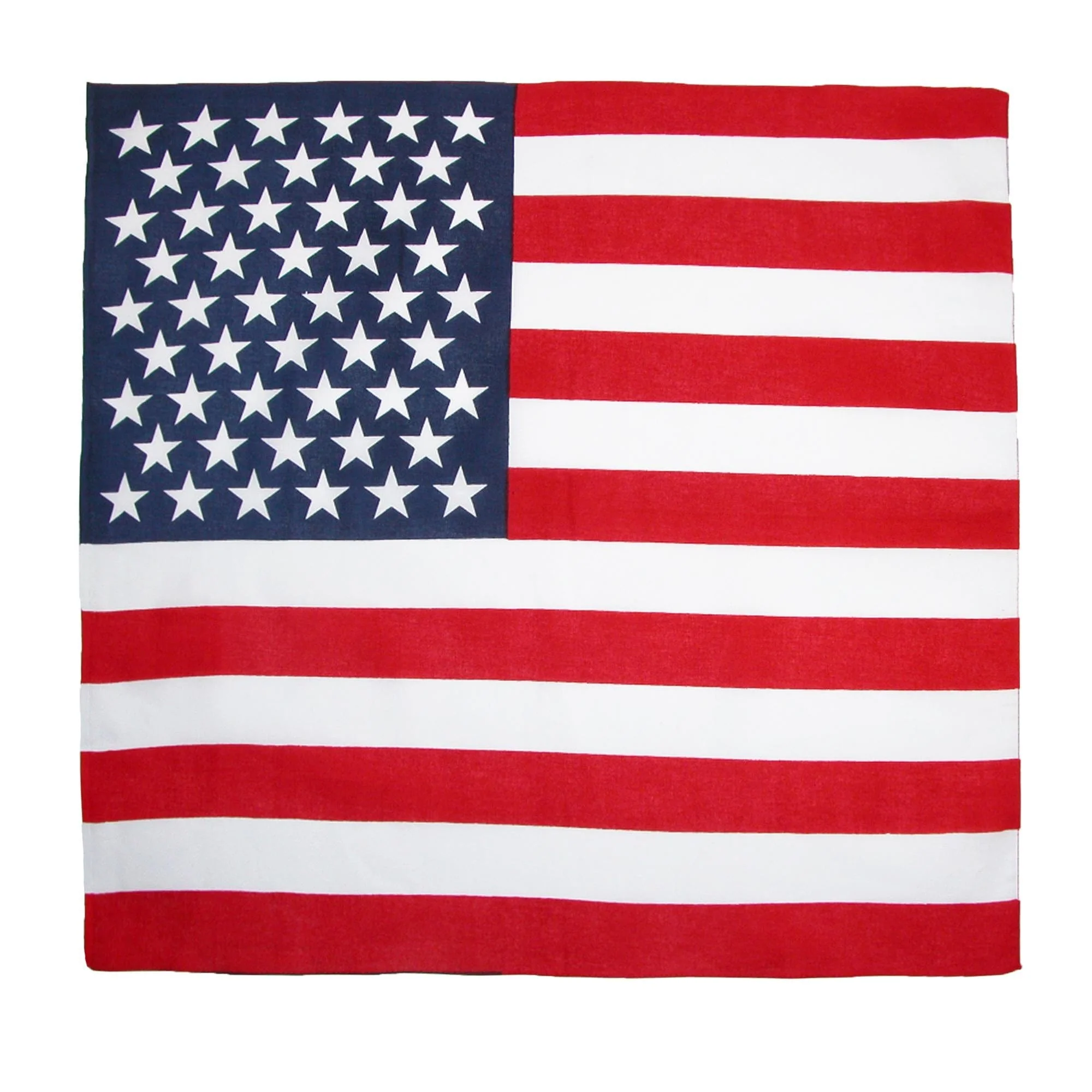 Image of Cotton American Flag Bandana