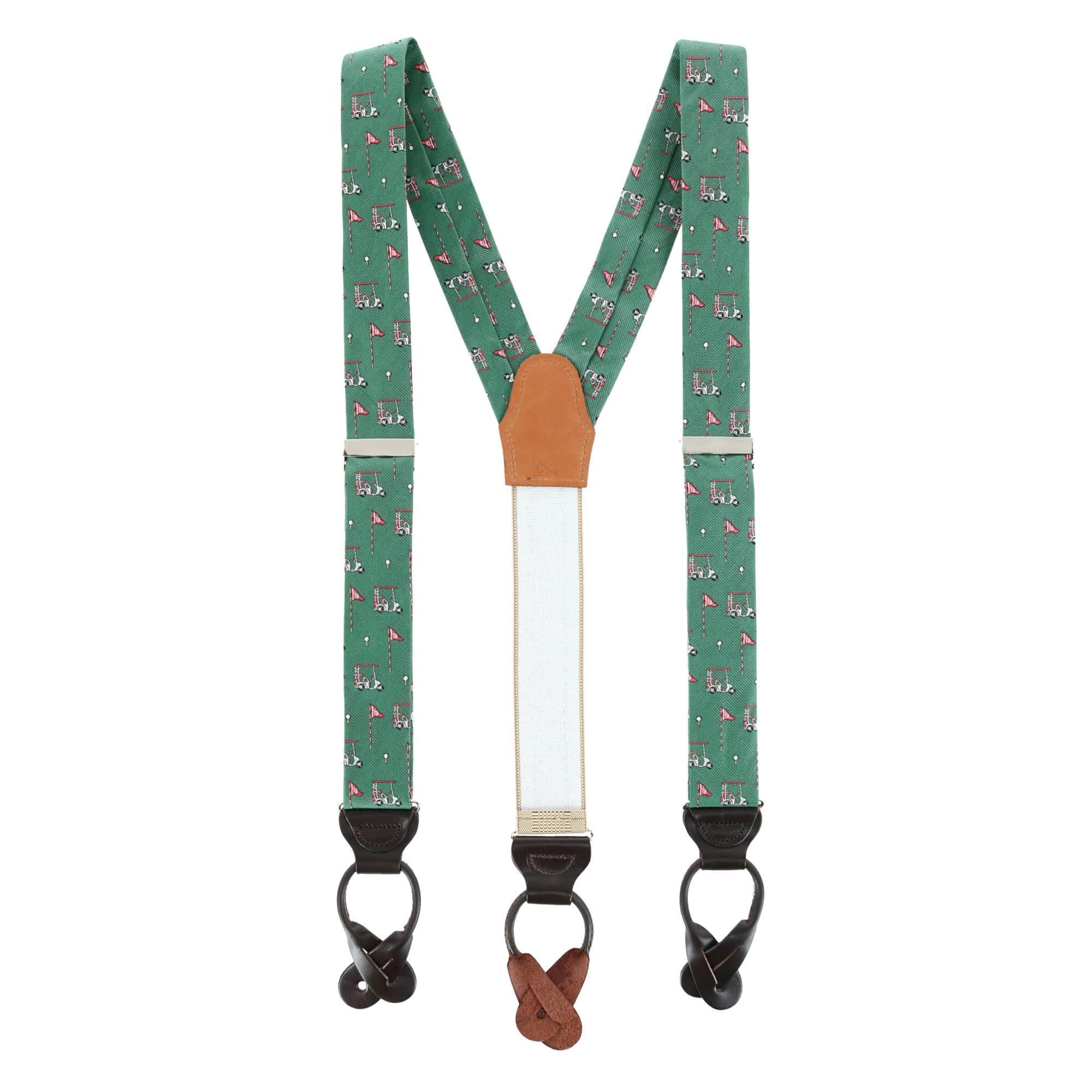 Image of Trafalgar Golf Dream Silk Suspenders