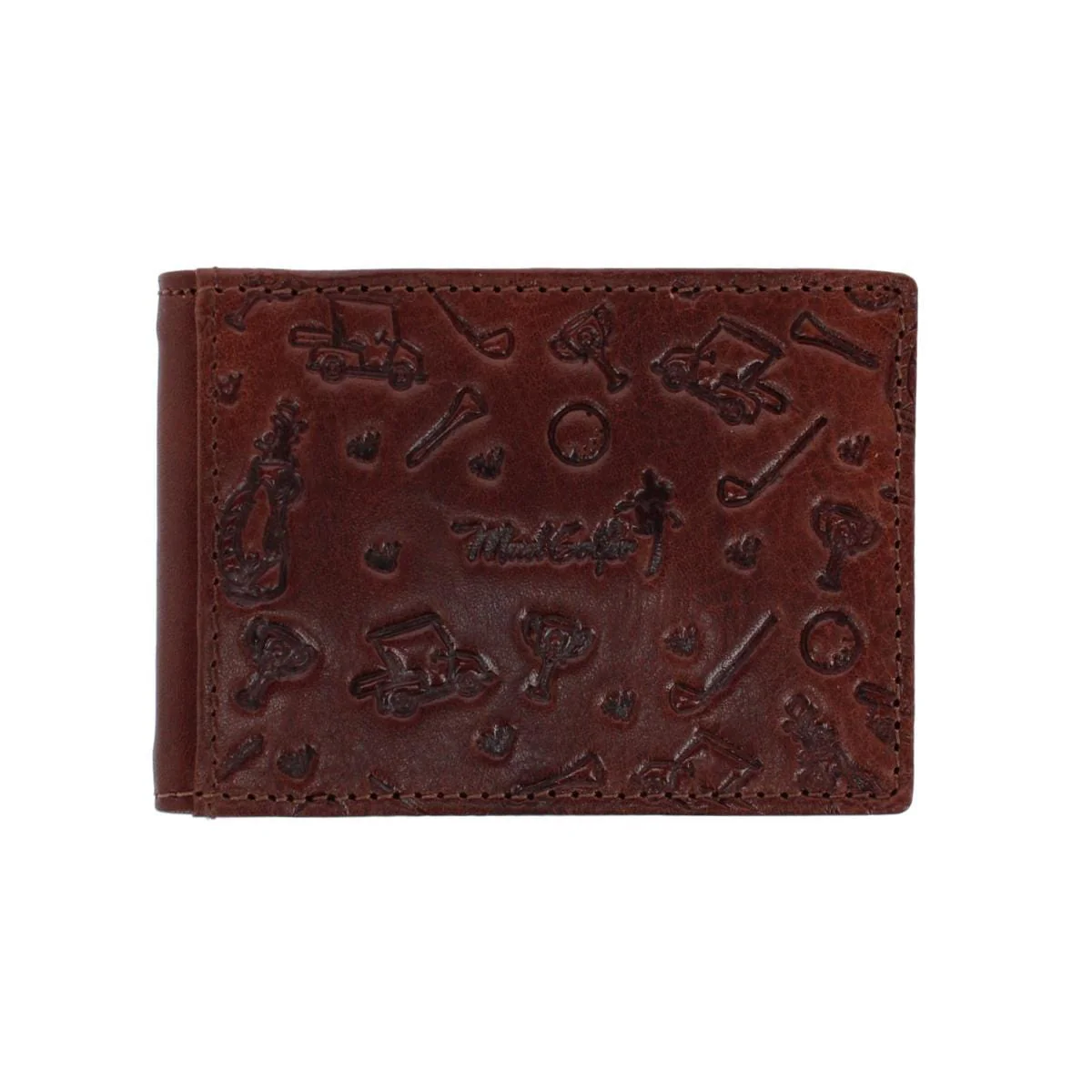 Image of Men's Leather Golf Bifold Wallet