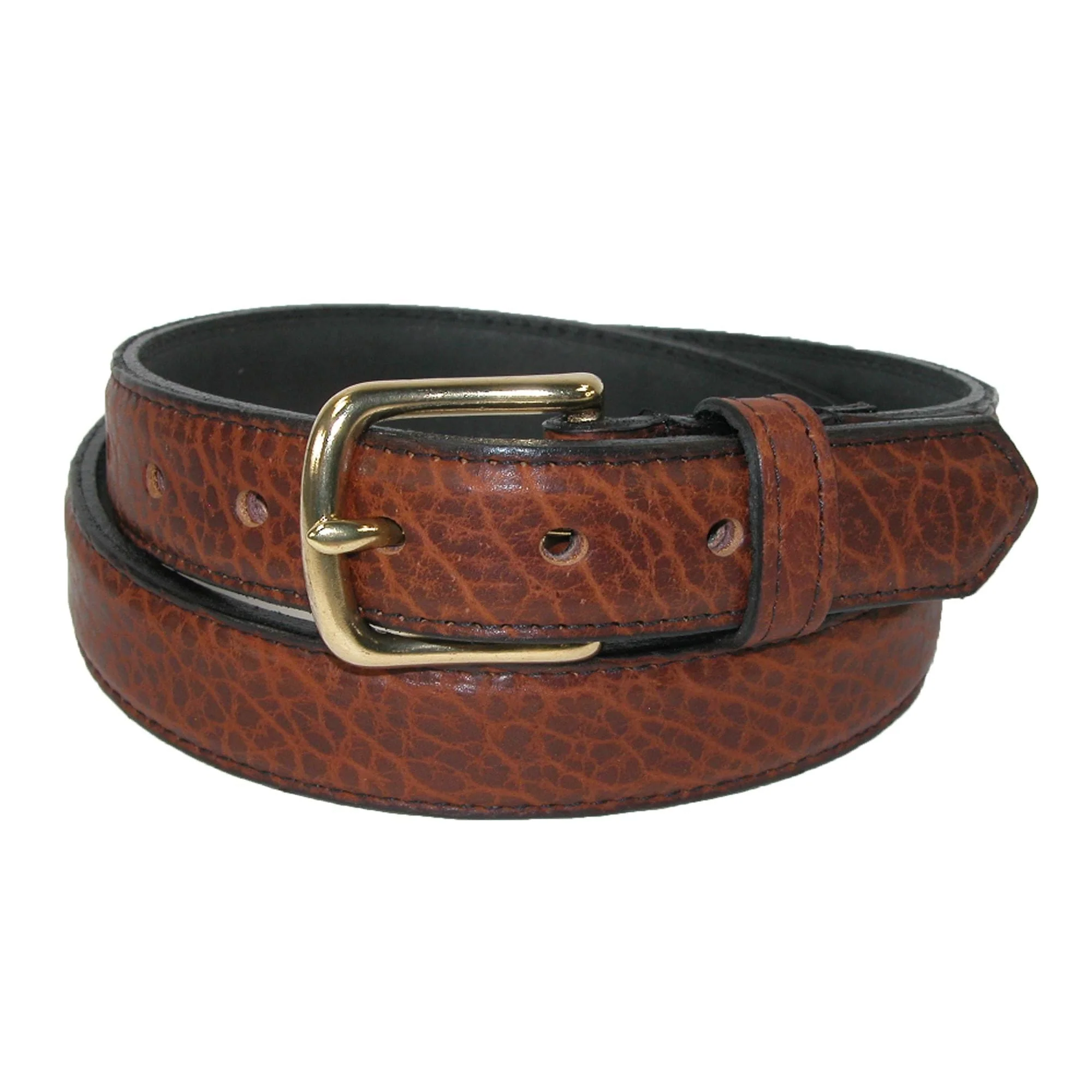 Image of Men's Bison Leather Belt
