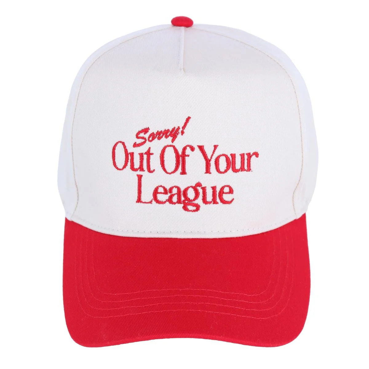 Image of Women's Out of Your League Baseball Cap