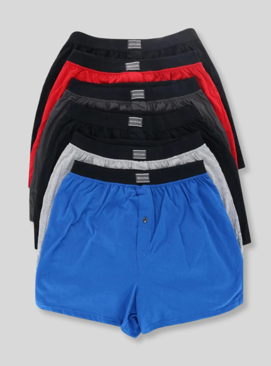 Fruit of the Loom Men's Knit Boxers Assorted