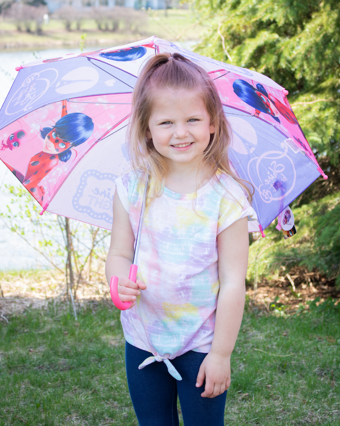 girl holding an umbrella