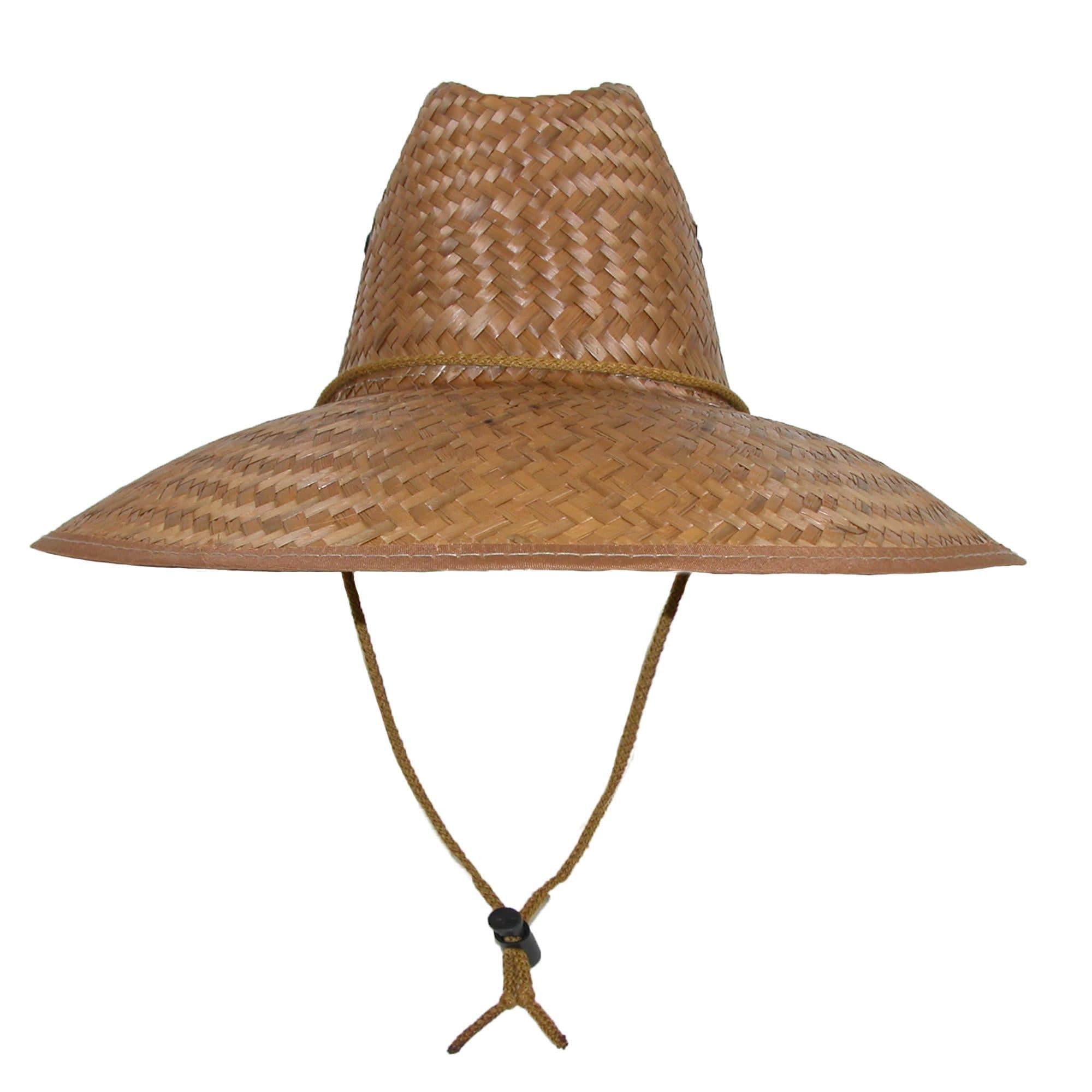 Image of Palm Straw Lifeguard Hat
