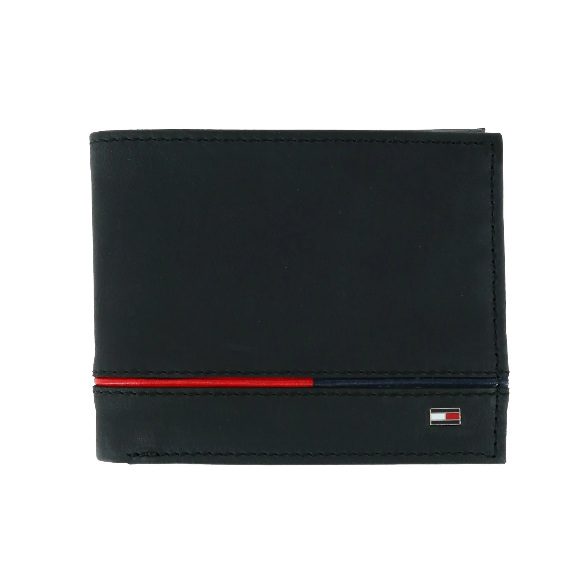 Image of Tommy Hilfiger Leather Leif Bifold Wallet