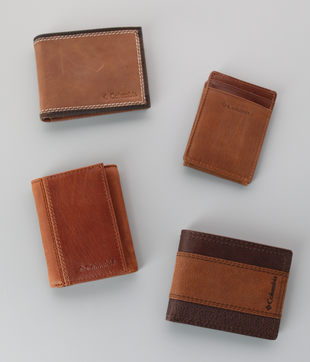 Four Men's Columbia Wallets