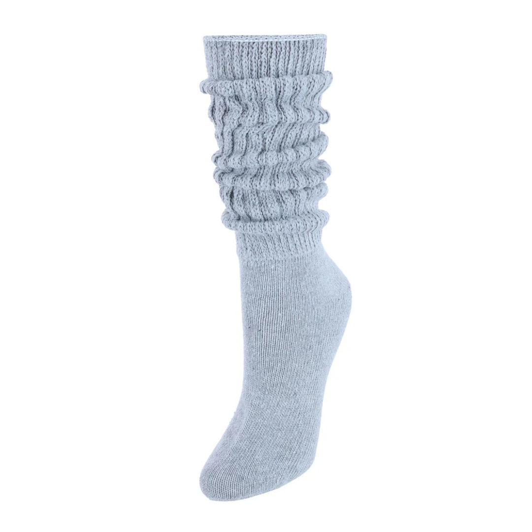 CTM® Women's Super Soft Heavy Slouch Socks