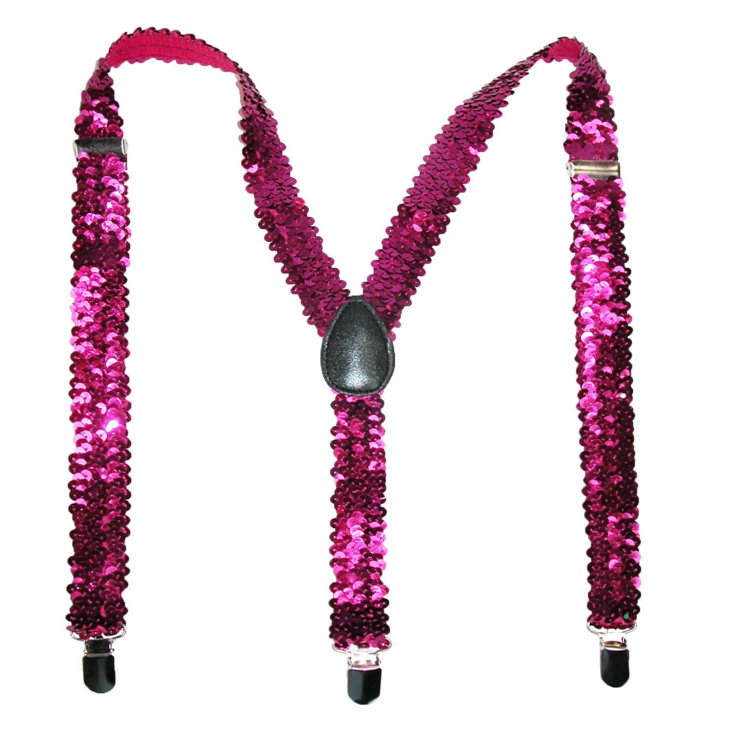 Image of Women's Elastic Sequins Suspenders