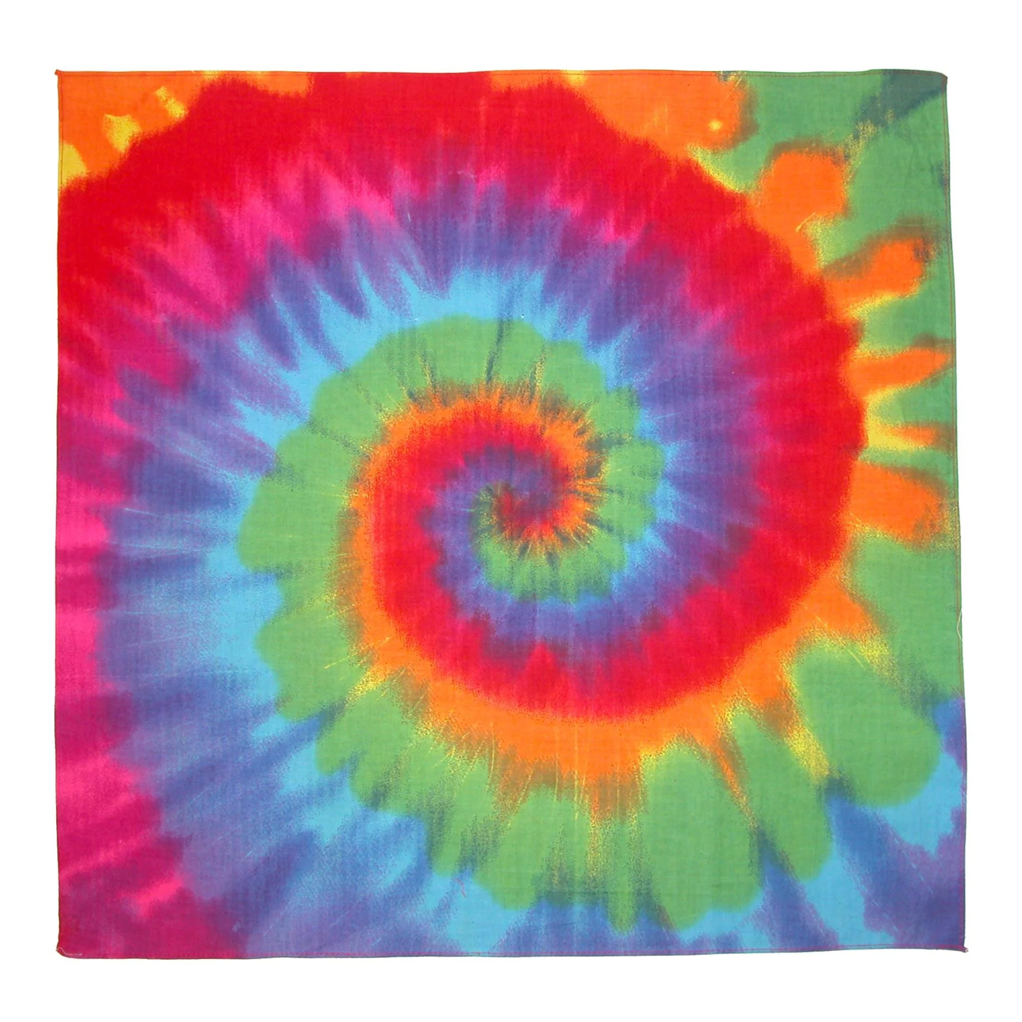 Image of Rainbow Tie Dye Bandana