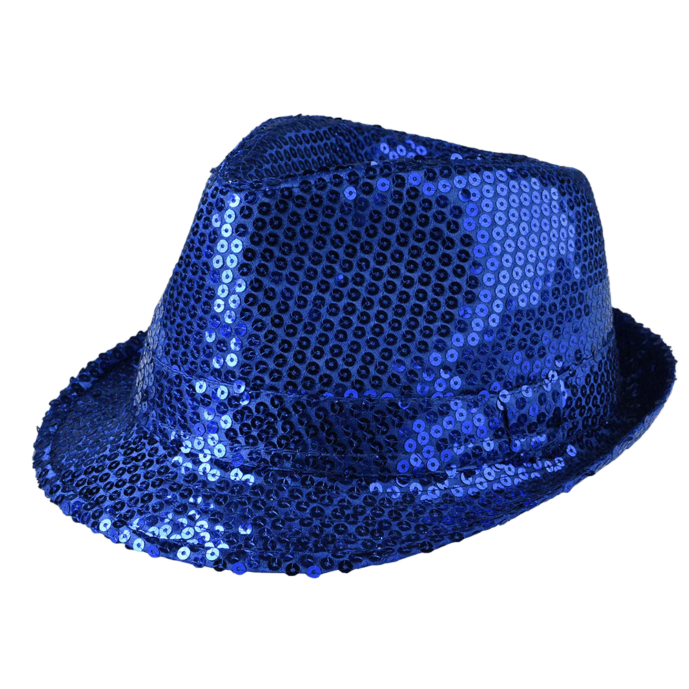 Image of Men's Sequin Fedora Hat