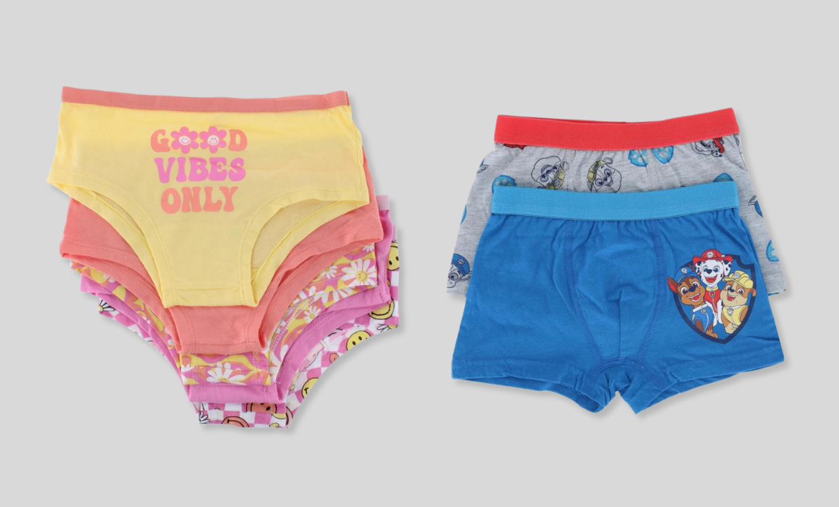 Two kids underwear packs