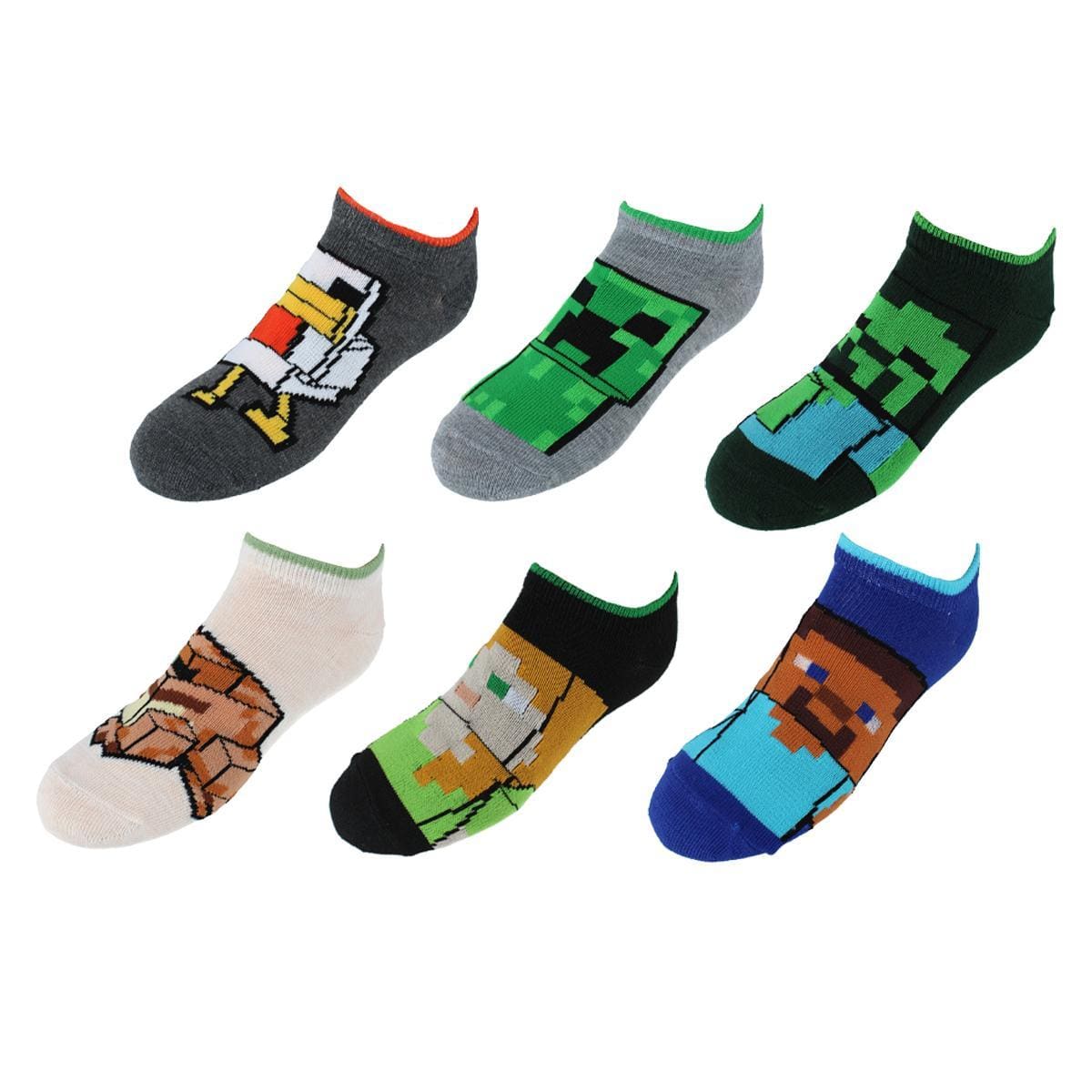 Image of Kid's Minecraft Novelty Socks
