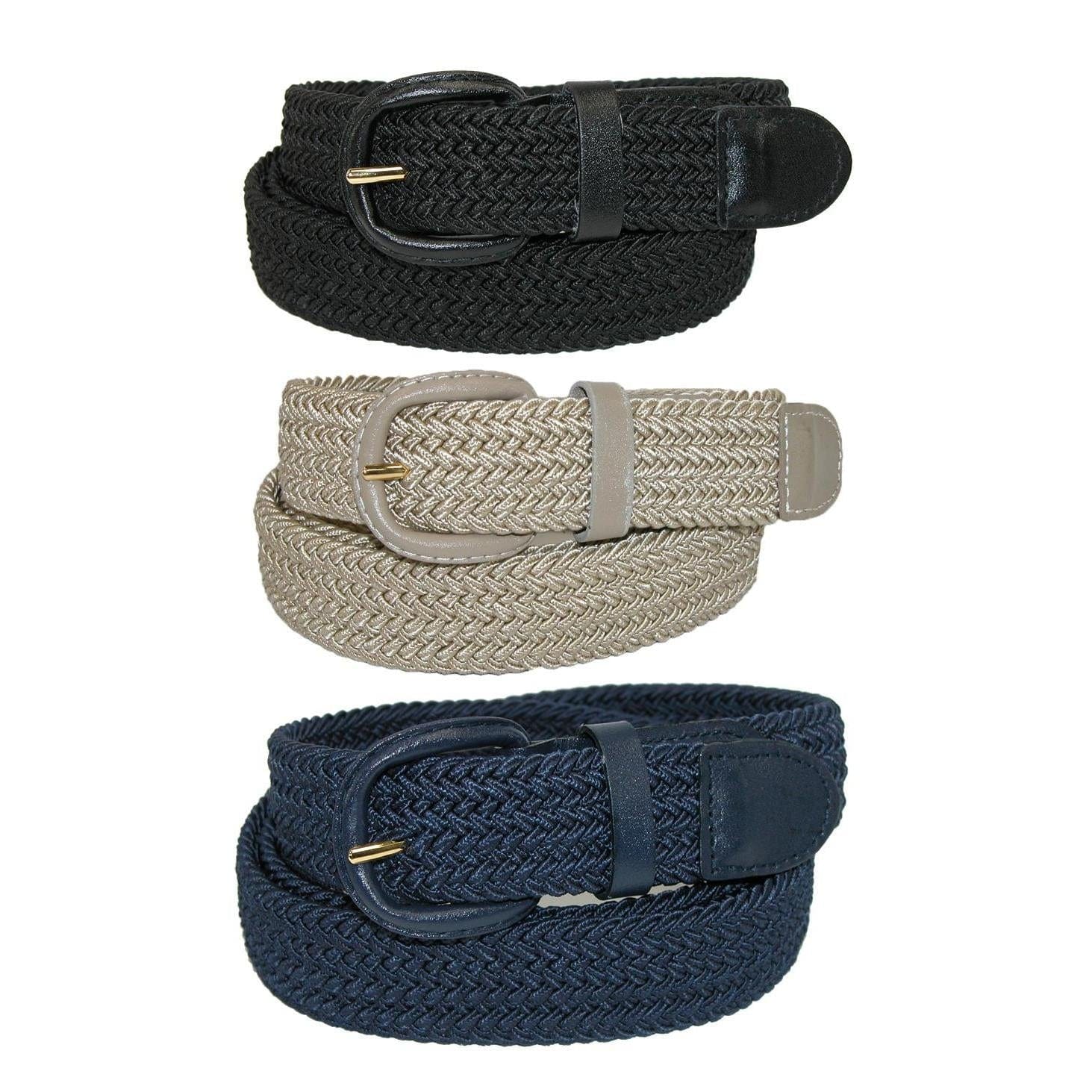 Image of Men's Braided Stretch Belts