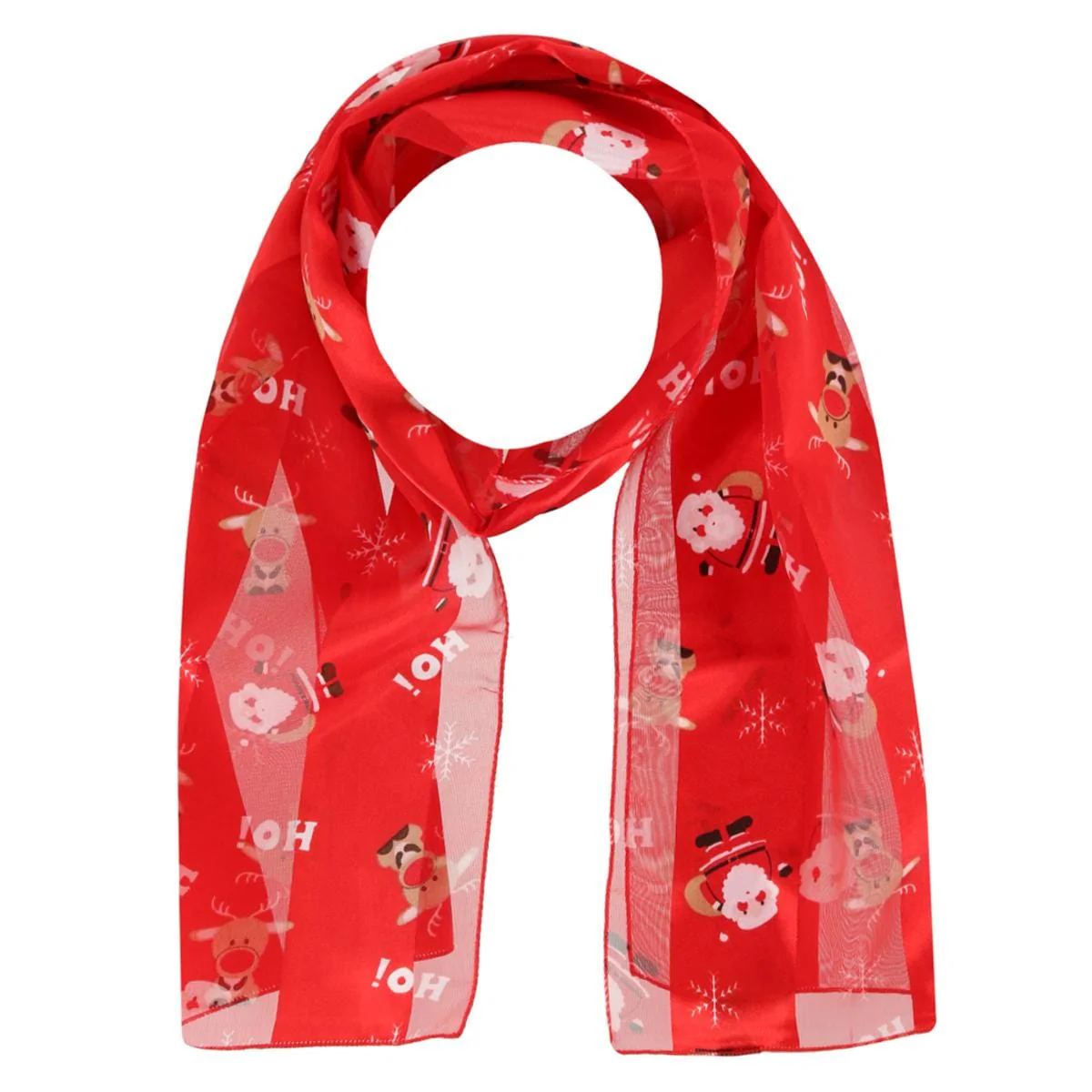 Image of Women's Holiday Satin Scarf
